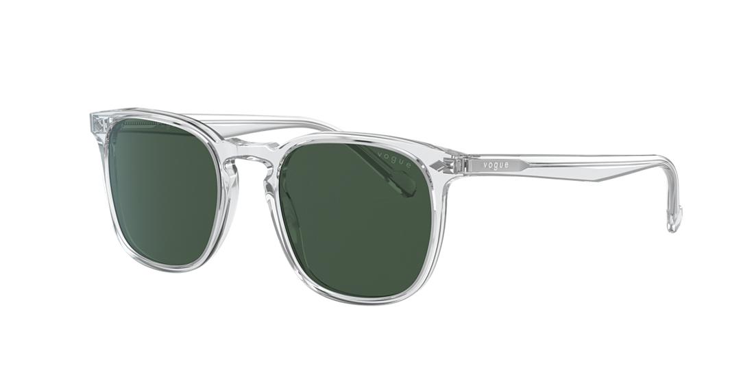 Shop Vogue Eyewear Man Sunglass Vo5328s In Dark Green