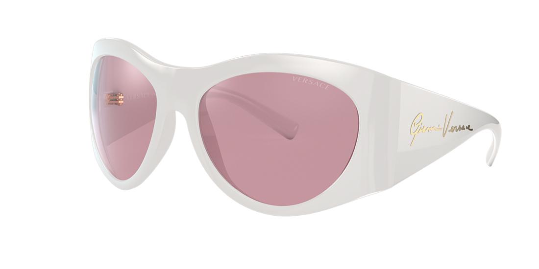 Versace Woman Sunglasses Ve4392 In Pink