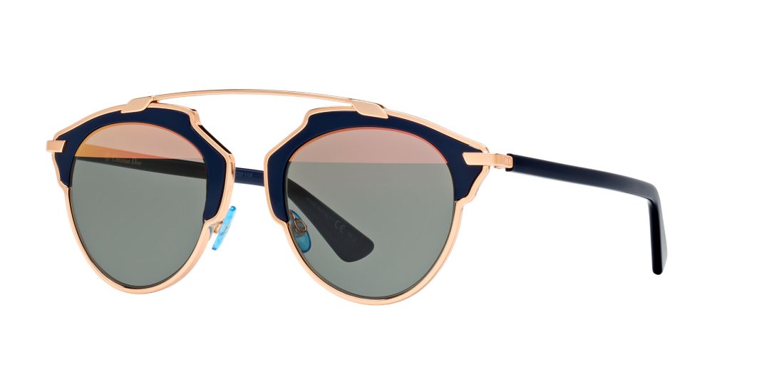 Dior Woman CD SOREAL/S - Frame color: Bronze, Lens color: Gold, Size 48-22/140