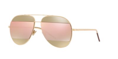 christian dior gold sunglasses