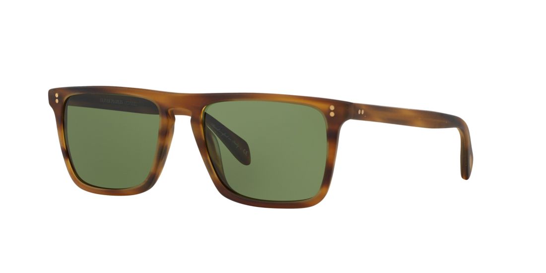 Oliver Peoples Man OV5189S BERNARDO - Frame color: Tortoise, Lens color: Green, Size 54-18/145