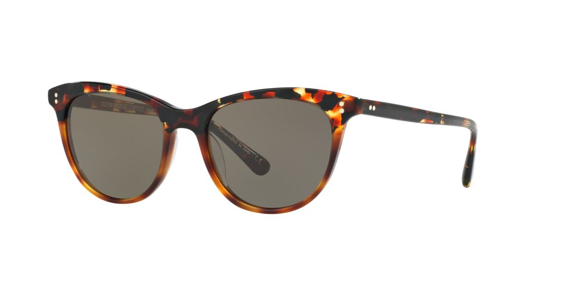Oliver Peoples Woman OV5276SU JARDINETTE SUN - Frame color: Red, Lens color: Grey-Black, Size 52-18/145
