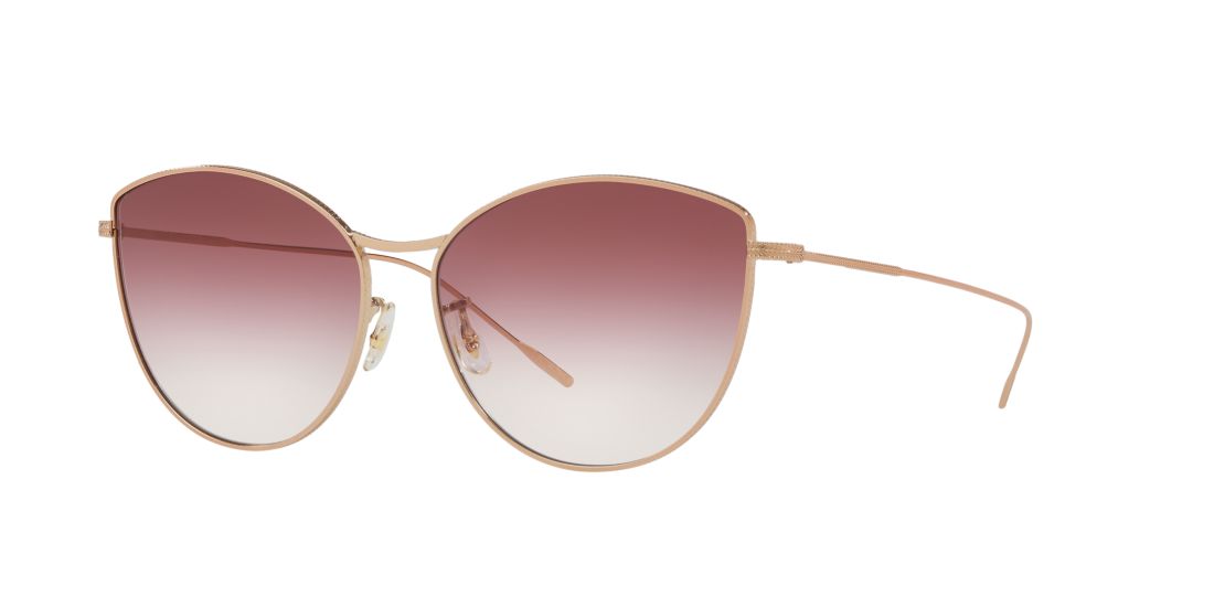 Oliver Peoples Woman OV1232S RAYETTE - Frame color: Pink, Lens color: Violet, Size 60-15/145