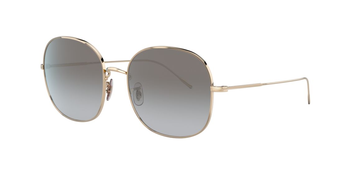 Oliver Peoples Woman OV1255S Mehrie - Frame color: Gold, Lens color: Grey-Black