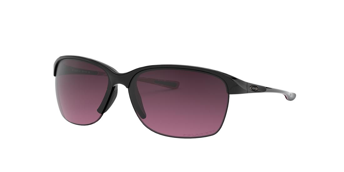Shop Oakley Woman Sunglasses Oo9191 Unstoppable In Rose Gradient Polarized