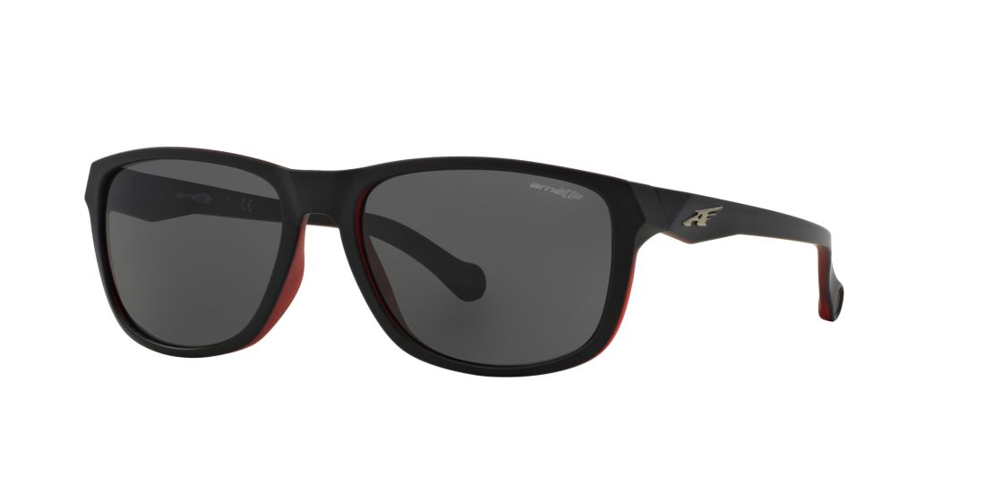 Arnette Man AN4214 - Frame color: Black, Lens color: Grey-Black, Size 58-17/145