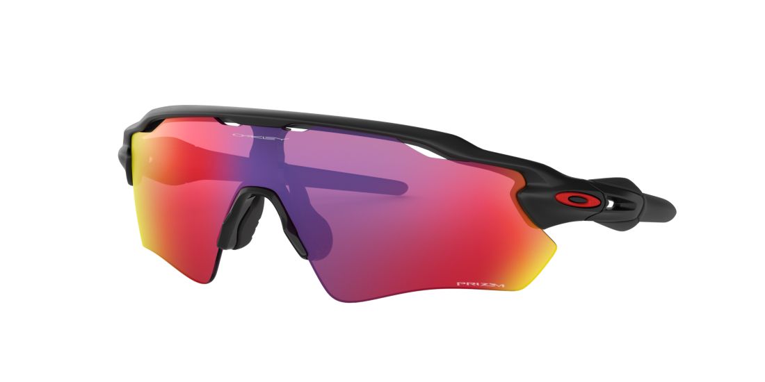 Oakley Man OO9208 Radar® EV Path® - Frame color: Black, Lens color: Red, Size 01-38/128