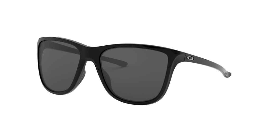 Oakley Woman OO9362 Reverie™ - Frame color: Black, Lens color: Grey-Black, Size 55-16/131