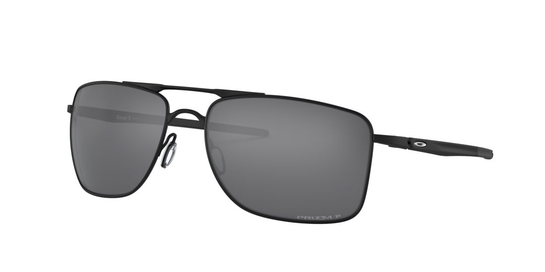 Shop Oakley Man Sunglass Oo4124 Gauge 8 In Prizm Black Polarized