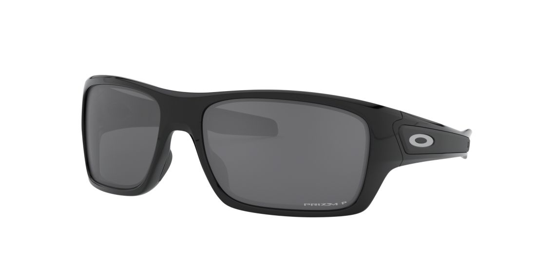 Shop Oakley Man Sunglass Oo9263 Turbine In Prizm Black Polarized