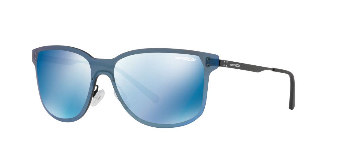 Arnette Man AN3074 - Frame color: Matte Black, Lens color: Blue Mirror