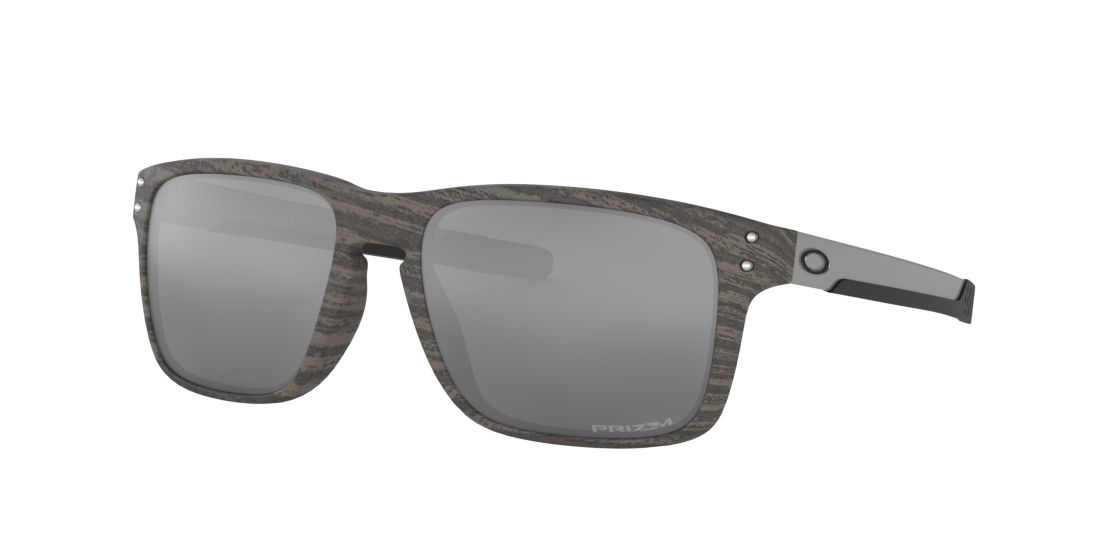 Oakley Man OO9384 Holbrook™ Mix - Frame color: Silver, Lens color: Grey-Black, Size 57-17/138