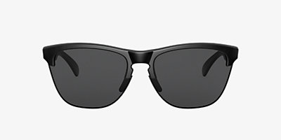 Oakley OO9374 Frogskins™ Lite 63 Grey-Black & Black Sunglasses ...