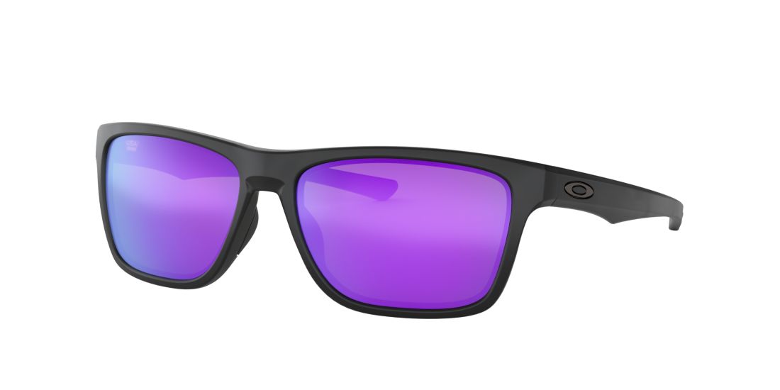 Oakley Man OO9334 Holston - Frame color: Black, Lens color: Violet, Size 58-16/140