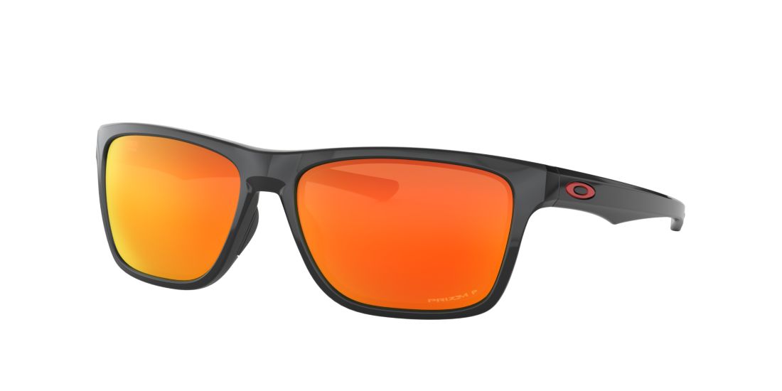 Oakley Man OO9334 Holston - Frame color: Black, Lens color: Red, Size 58-16/140