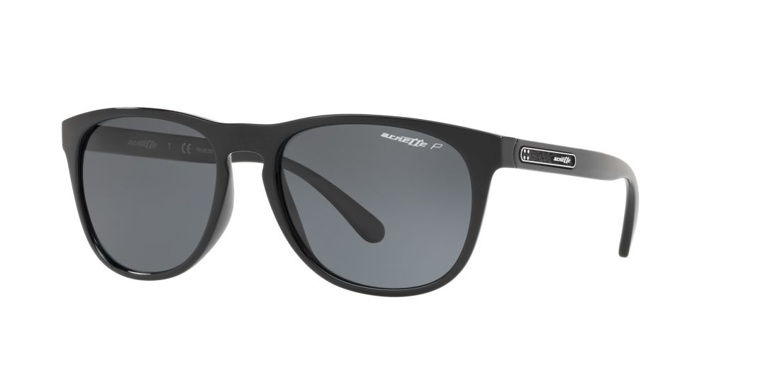 Arnette Man AN4245 - Frame color: Matte Black, Lens color: Grey-Black, Size 56-18/140