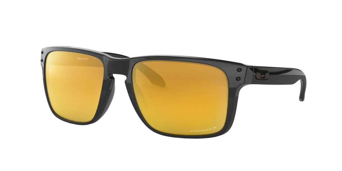 Oakley Man OO9417 Holbrook™ XL Midnight Collection - Frame color: Black, Lens color: Gold, Size 59-18/137