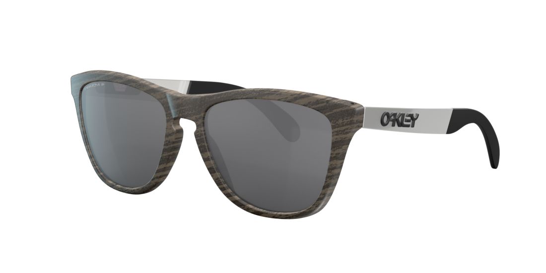 Oakley Man OO9428 Frogskins™ Mix - Frame color: Brown, Lens color: Grey-Black, Size 55-17/140