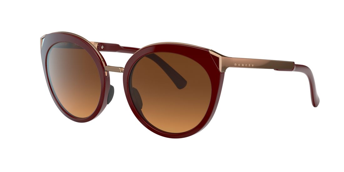 Oakley Woman OO9434 Top Knot™ - Frame color: Black, Lens color: Brown, Size 56-20/140