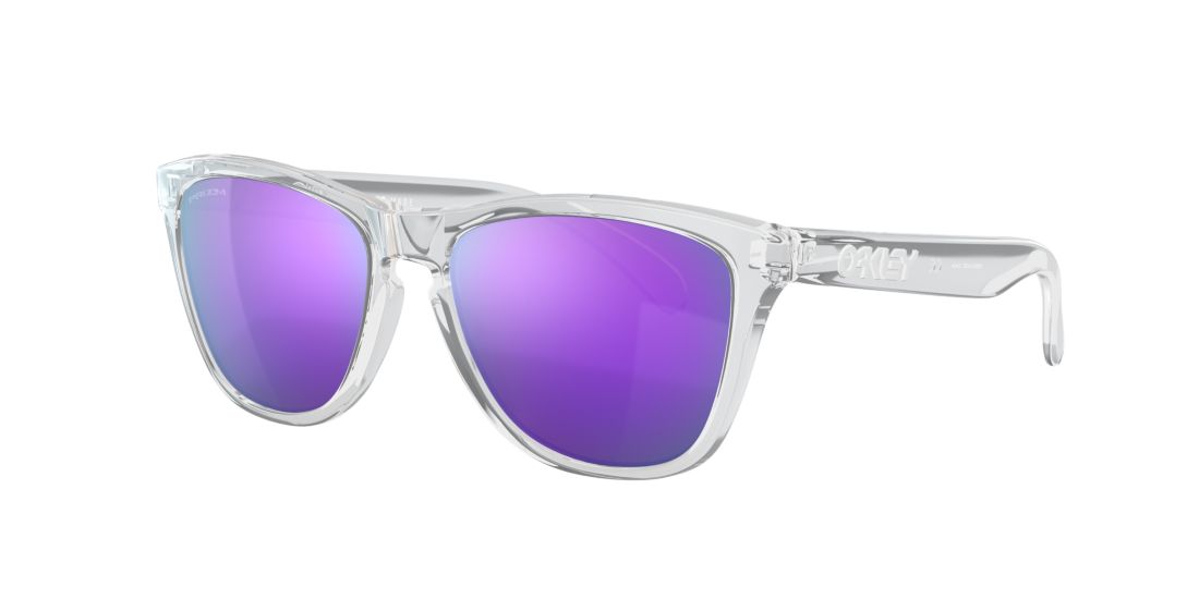 Oakley Man OO9013 Frogskins™ - Frame color: Transparent, Lens color: Violet