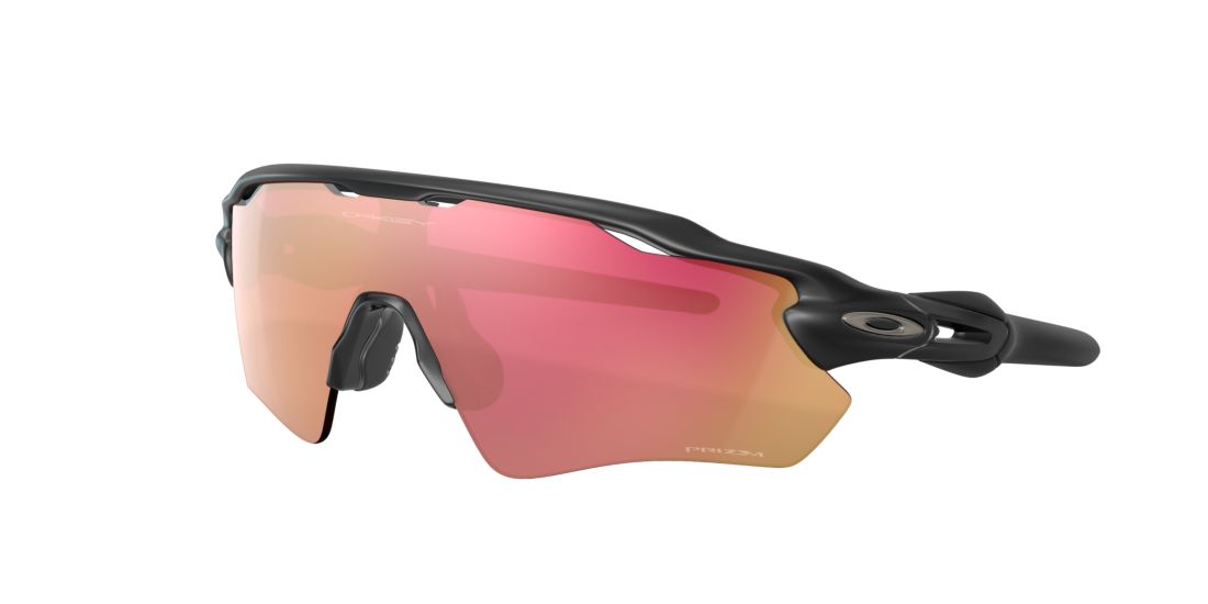 Oakley Man OO9208 Radar® EV Path® - Frame color: Matte Black, Lens color: Red