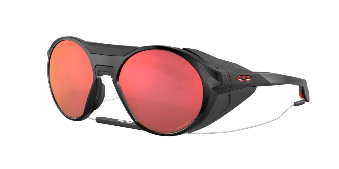 Oakley Man OO9440 Clifden - Frame color: Matte Black, Lens color: Red