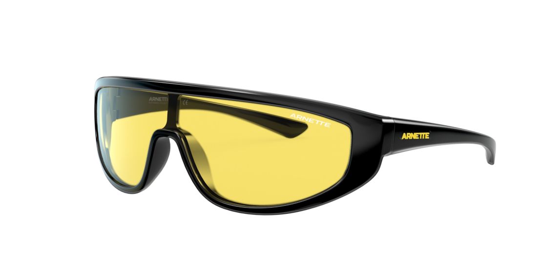 Arnette Man AN4264 - Frame color: Black, Lens color: Yellow