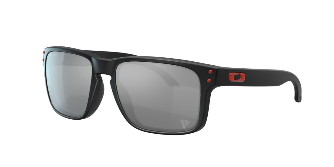 Oakley Man Atlanta Falcons Holbrook™ - Frame color: Matte Black, Lens color: Grey-Black