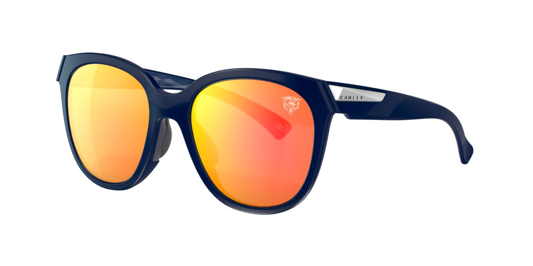 Oakley Woman Chicago Bears Low Key - Frame color: Navy, Lens color: Red