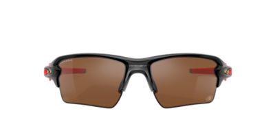 Oakley San Francisco 49ers Flak® 2.0 XL Brown & Matte Black Sunglasses
