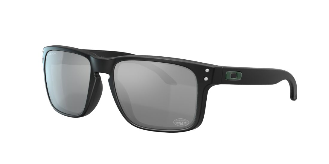 Oakley Man New York Jets Holbrook™ - Frame color: Matte Black, Lens color: Grey-Black