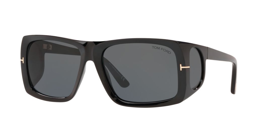 Tom Ford Man Ft0730 - Frame color: Brown, Lens color: Grey-Black, Size FA-LS/115