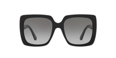 Gucci GG0418S 54 Grey-Black & Black Sunglasses | Sunglass