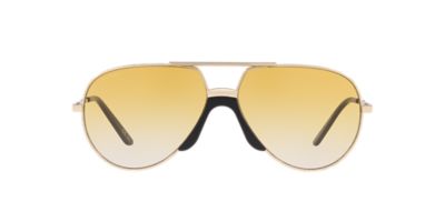 Gucci Gg0432s 60 Yellow & Gold Sunglasses | Sunglass Hut United Kingdom