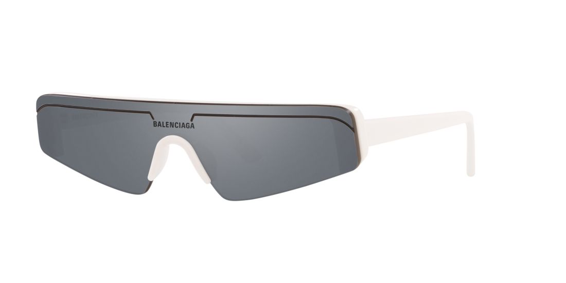 Balenciaga Unisex Sunglass Bb0003s In Silver