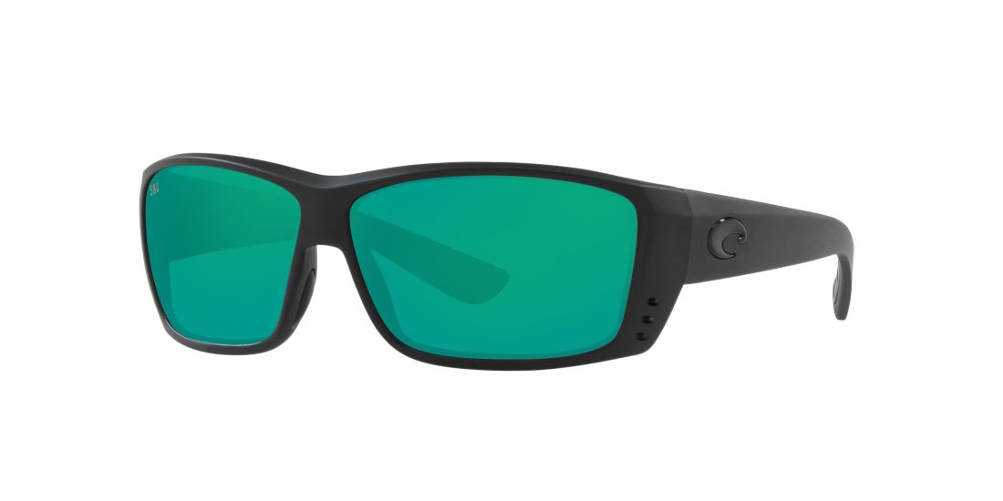 Costa Del Mar Man CAT CAY POLARIZED - Frame color: Black, Lens color: Green, Size 61-12/128