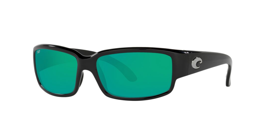 Costa Del Mar Unisex CDM CABALLITO 06S000169 - Frame color: Black, Lens color: Green, Size 59-17/134
