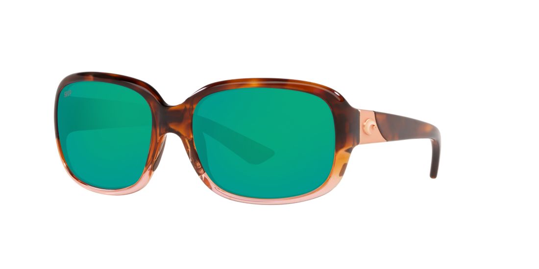 Costa Del Mar Woman Gannet - Frame color: Tortoise, Lens color: Green, Size 58-19/130