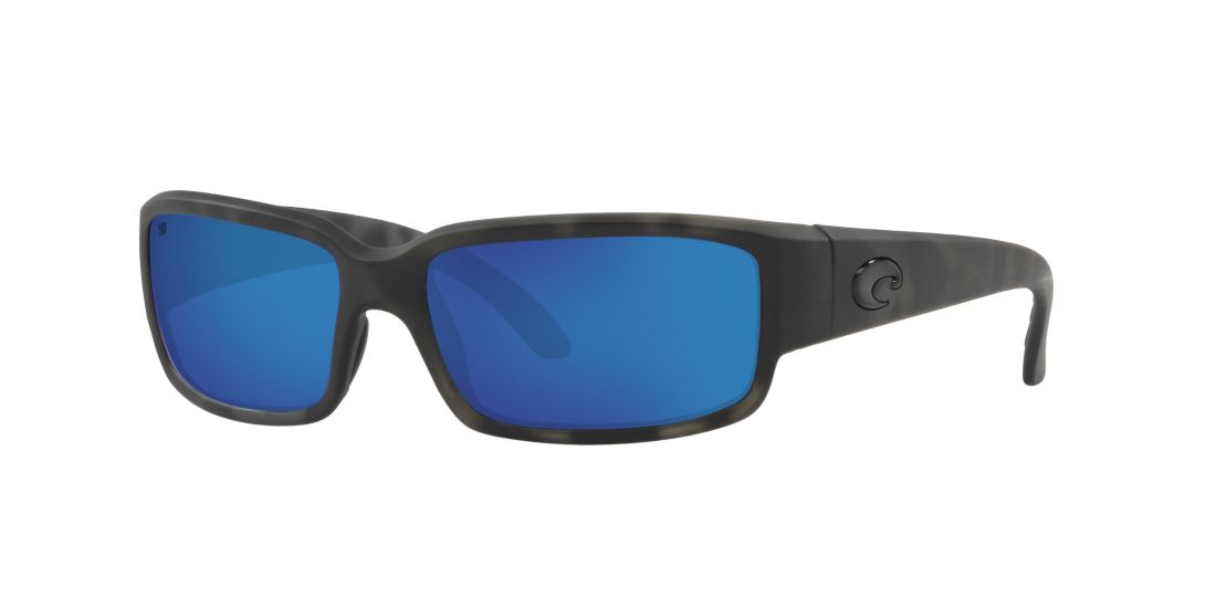 Costa Del Mar Unisex CABALLITO POLARIZED - Frame color: Black, Lens color: Blue, Size 60-18/134