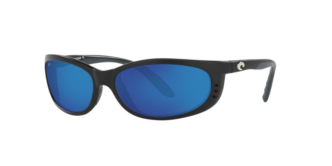 Costa Del Mar Unisex FATHOM - Frame color: Black, Lens color: Blue, Size 61-18/118 Costa Del Mar Unisex FATHOM - Frame color: Black, Lens color: Blue, Size 61-18/118