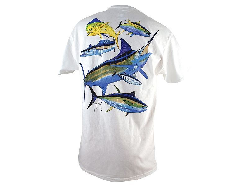 Guy Harvey Atlantic Big Game T-Shirt - Melton International Tackle