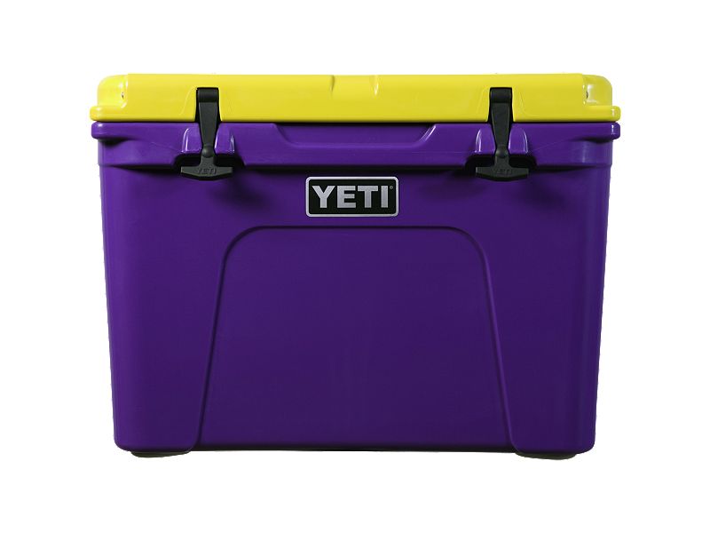 Yeti Tundra 50 Quart Cooler - Purple/Gold | eBay