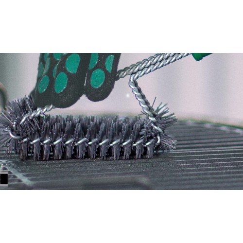 Diamond-Coated Nylon Bristle Grid Scrubber - Big Green Egg