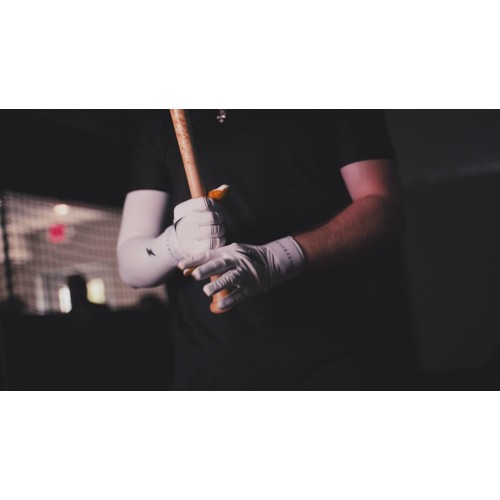 Bruce Bolt PREMIUM PRO BRINSON Series Short Cuff Batting Gloves: White – HB  Sports Inc.