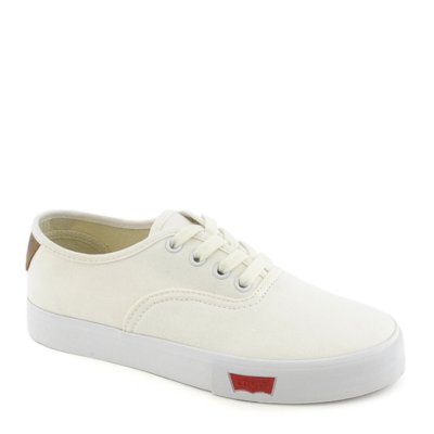 Kids Levi's Rula White Canvas Sneaker at Shiekh Shoes