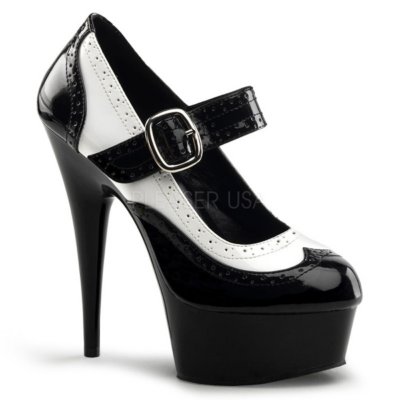 Pleaser Delight-688 womens platform high heel dress shoe