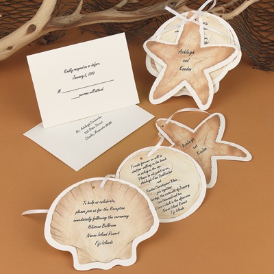 Shell Wedding Invitations 8