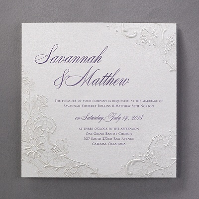 Carlson Craft Invitations Wedding 7