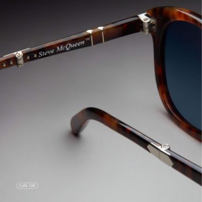 Persol 0714SM Steve Mcqueen, Occhiali Da Sole Pilot, Marrone, Autentici