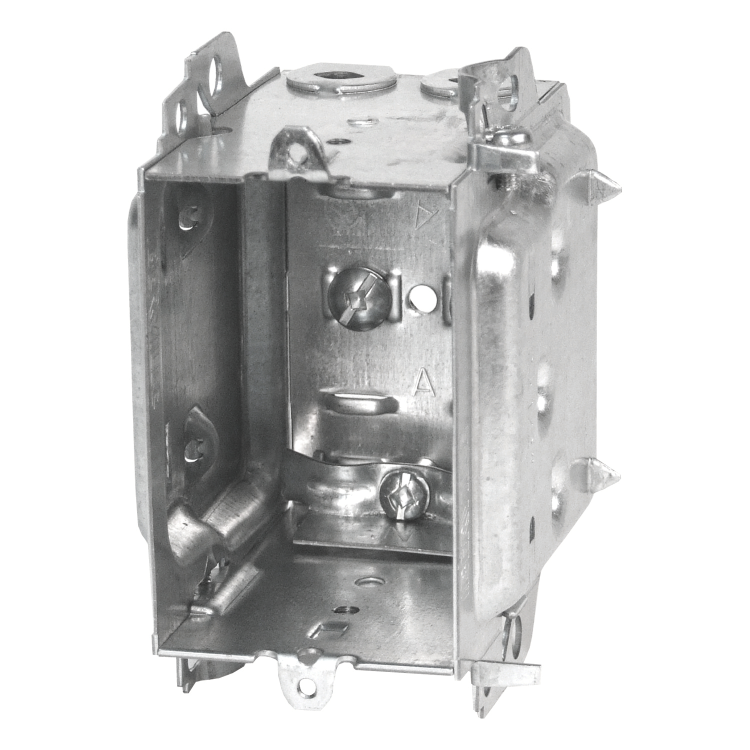 A single-gang Iberville® metallic device box